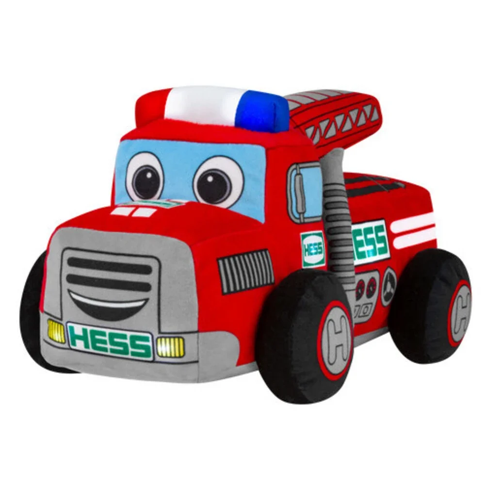 Hess Plush My First Hess Truck 2020 Green White Fire Engine Soft Toy